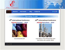 Tablet Screenshot of eliteconferences.com